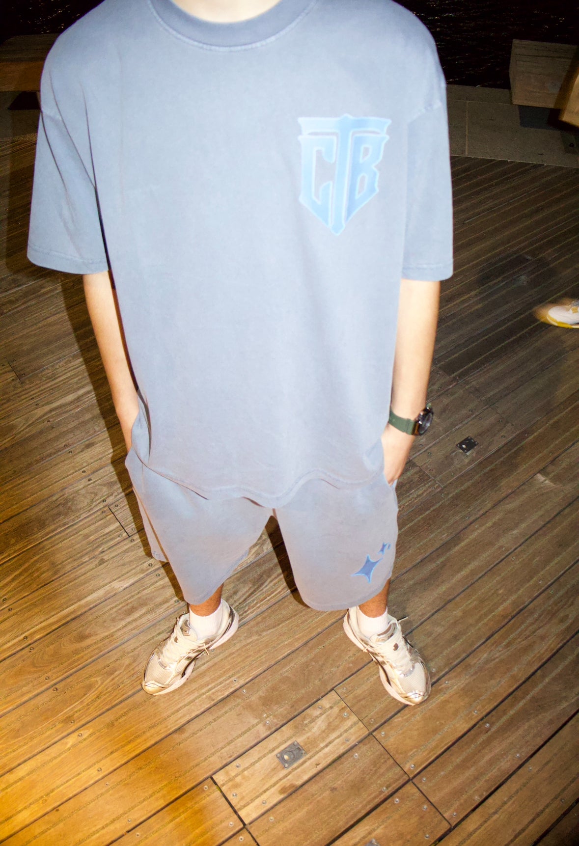 BLUE CHEESE - SHORTS AND TEE SET