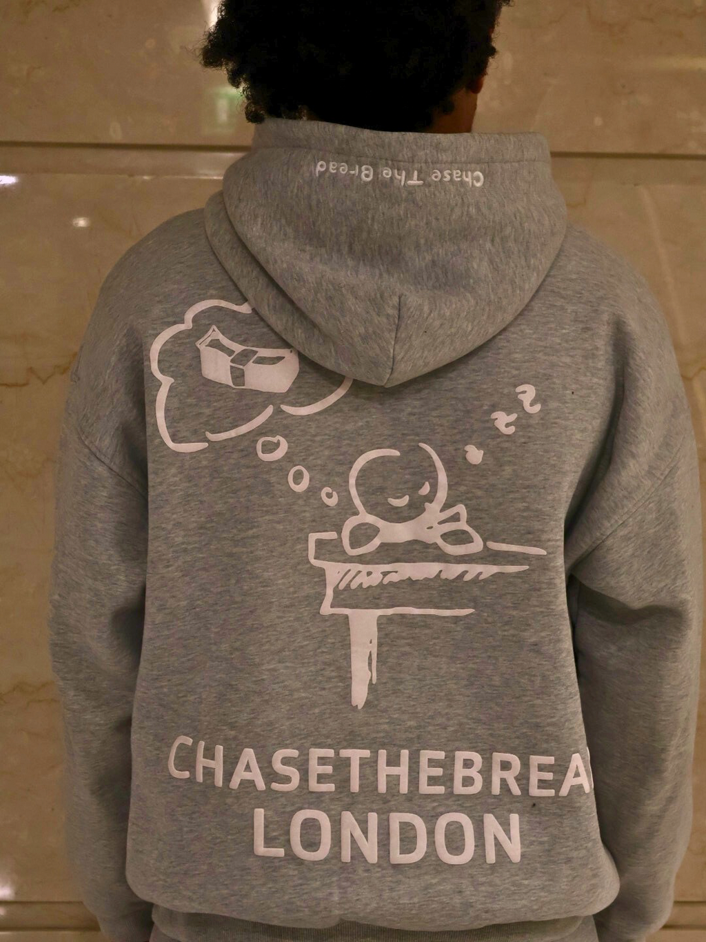 Dreaming Hustler Hoodie- Grey