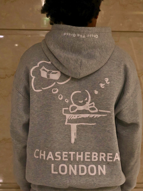 Dreaming Hustler Hoodie- Grey
