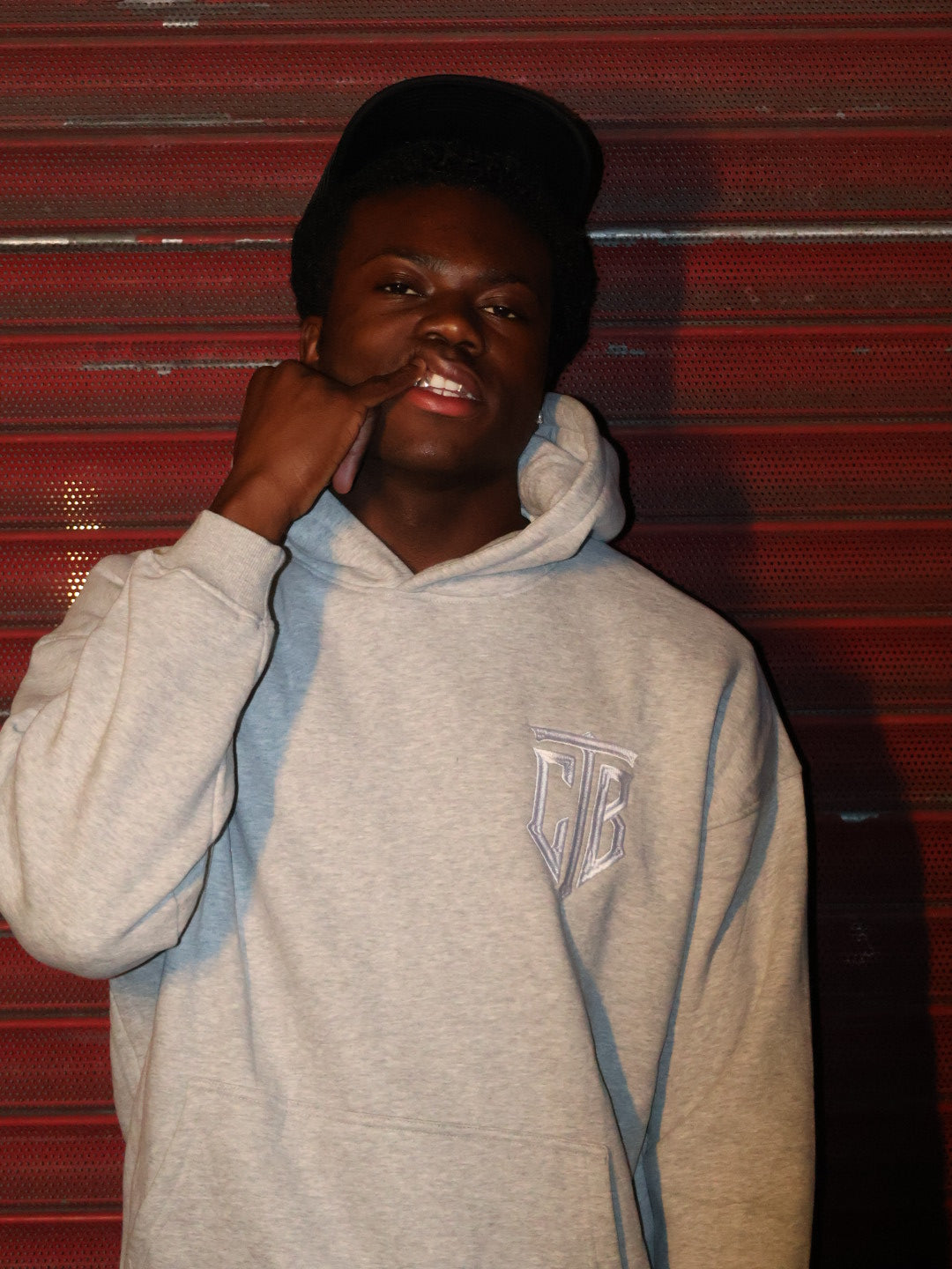 Dreaming Hustler Hoodie- Grey