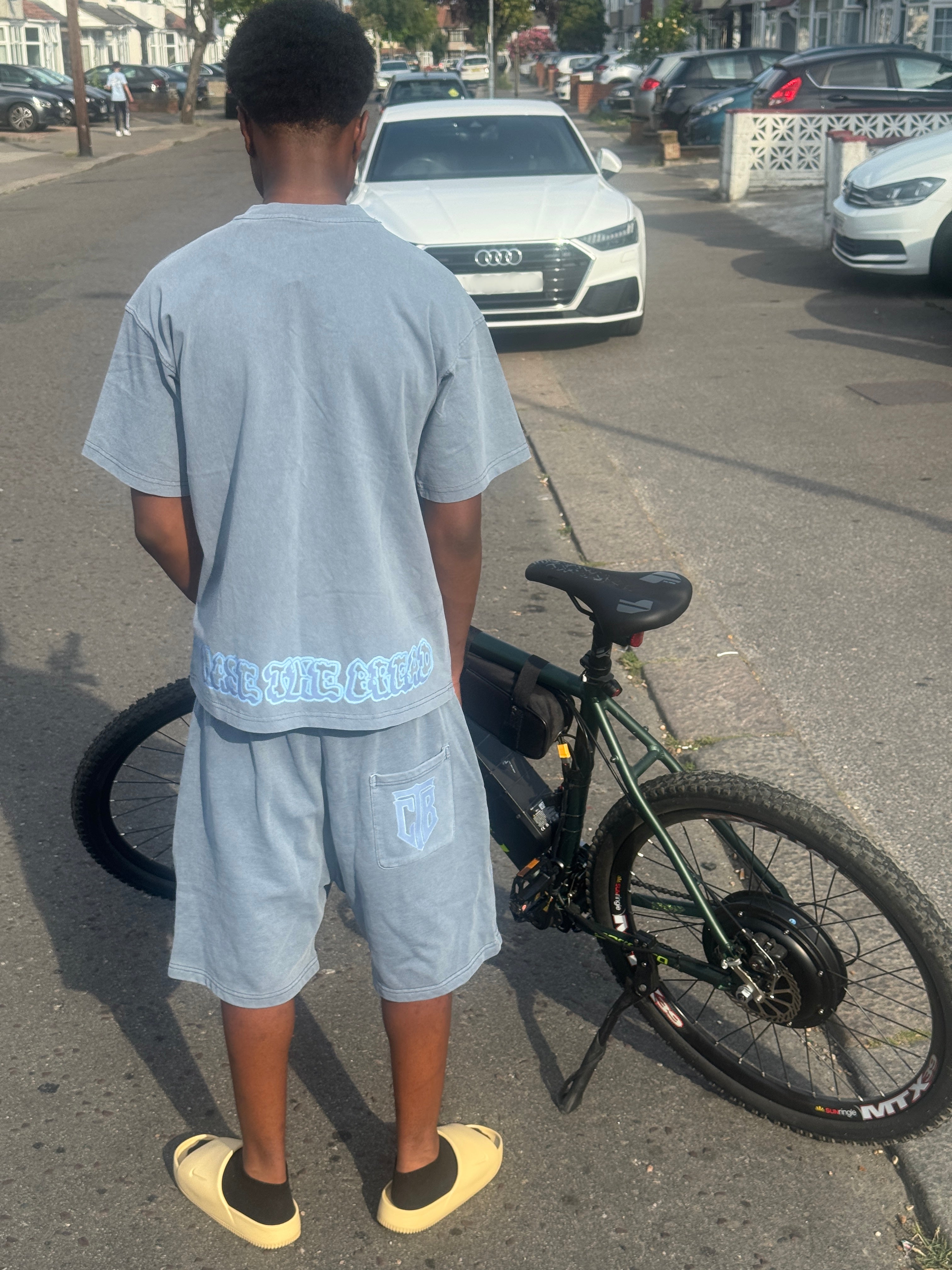 BLUE CHEESE - SHORTS AND TEE SET